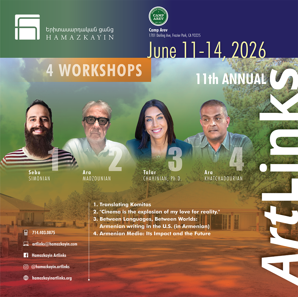 11th Annual Hamazkayin Artlinks 2026